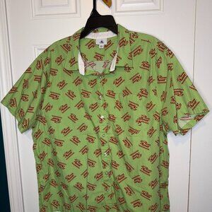 Disney Pizza Planet Button Down Shirt